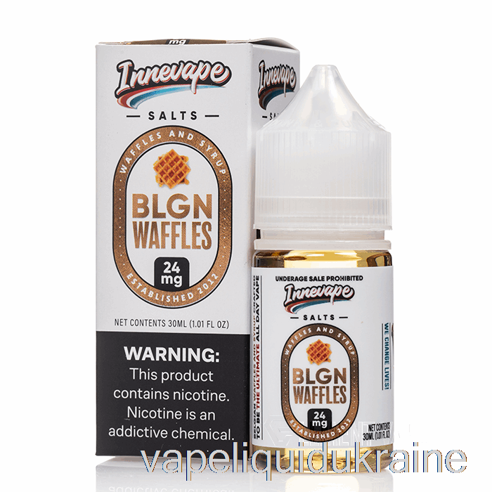 Vape Ukraine BLGN Waffles SALTS - Innevape E-Liquids - 30mL 50mg